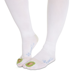 
                  
                    Load image into Gallery viewer, Linear Legs Graduated Compression Stockings - Thigh High with Belt
                  
                