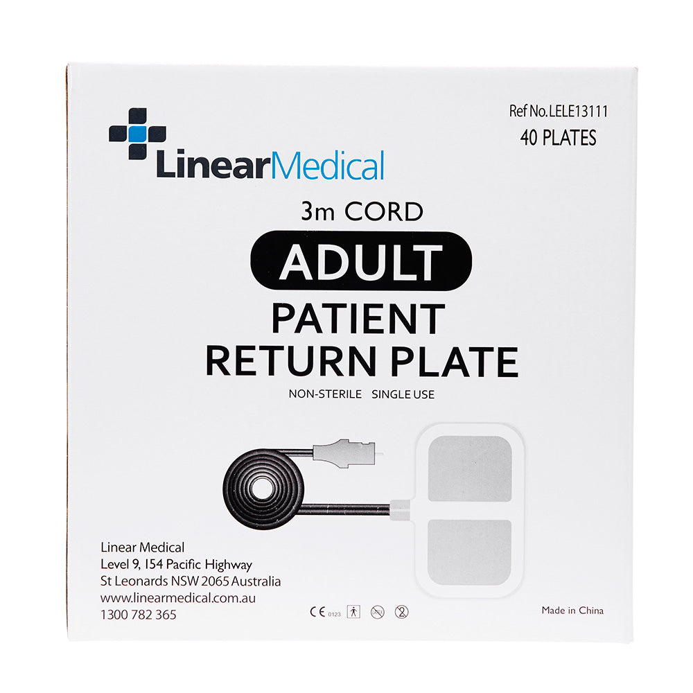 
                  
                    Load image into Gallery viewer, DIATHERMY PATIENT RETURN PLATE ADULT
                  
                