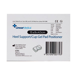 
                  
                    Load image into Gallery viewer, Heel Support /Cup Gel Pad Positioner 15x8x4.5cm
                  
                
