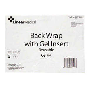 
                  
                    Load image into Gallery viewer, Back Wrap with Gel Pack Insert Black Colour
                  
                