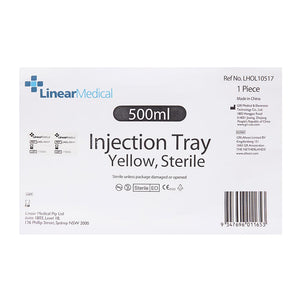 
                  
                    Load image into Gallery viewer, Injection Tray Yellow 500ml Sterile
                  
                