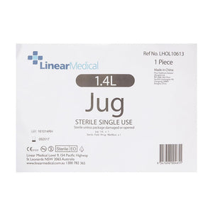 
                  
                    Load image into Gallery viewer, Jug Clear 1400ml Sterile
                  
                