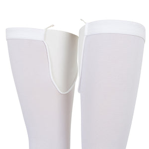 
                  
                    Load image into Gallery viewer, Linear Legs Graduated Compression Stockings - Thigh High
                  
                